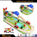 Children's Wooden Train Toy Boys Toy Train Set